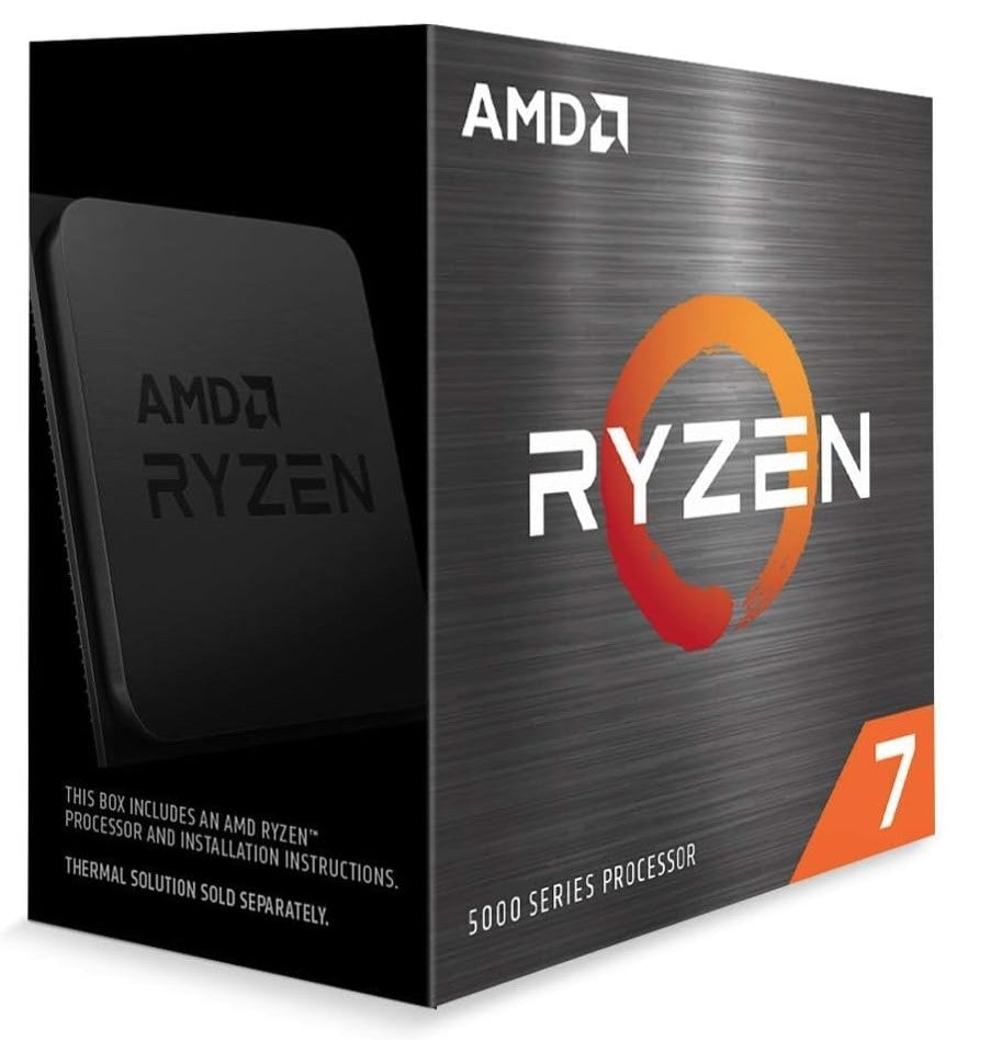 Processeur de Bureau AMD Ryzen 7 5800X 8 Coeurs